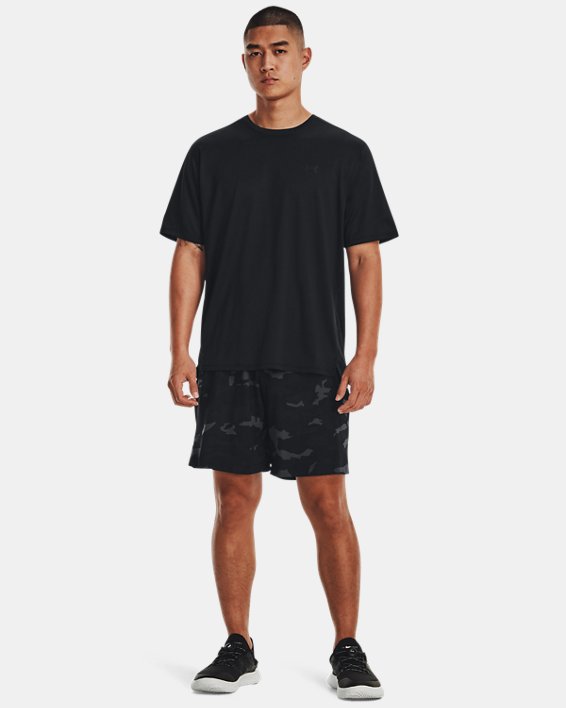 Men's UA Tech™ Vent Printed Shorts, Black, pdpMainDesktop image number 2